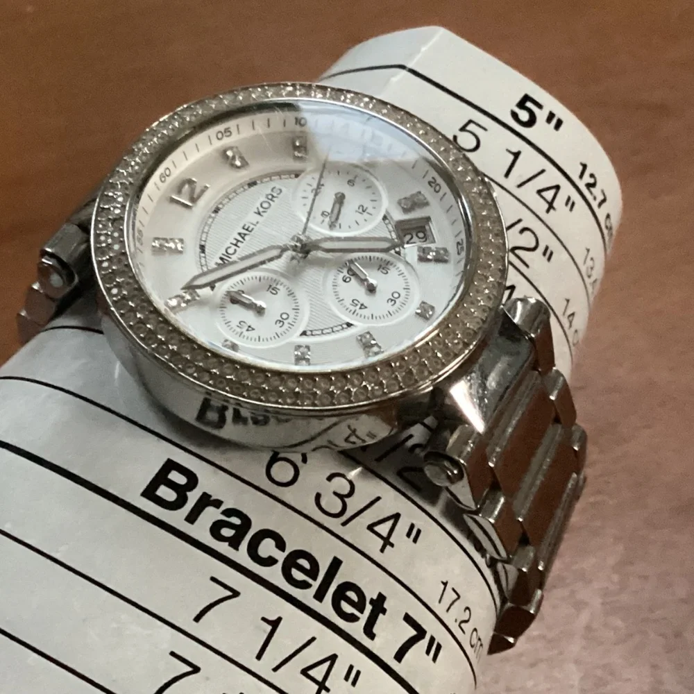 Michael Kors Parker Silver-tone Women’s Watch MK5353